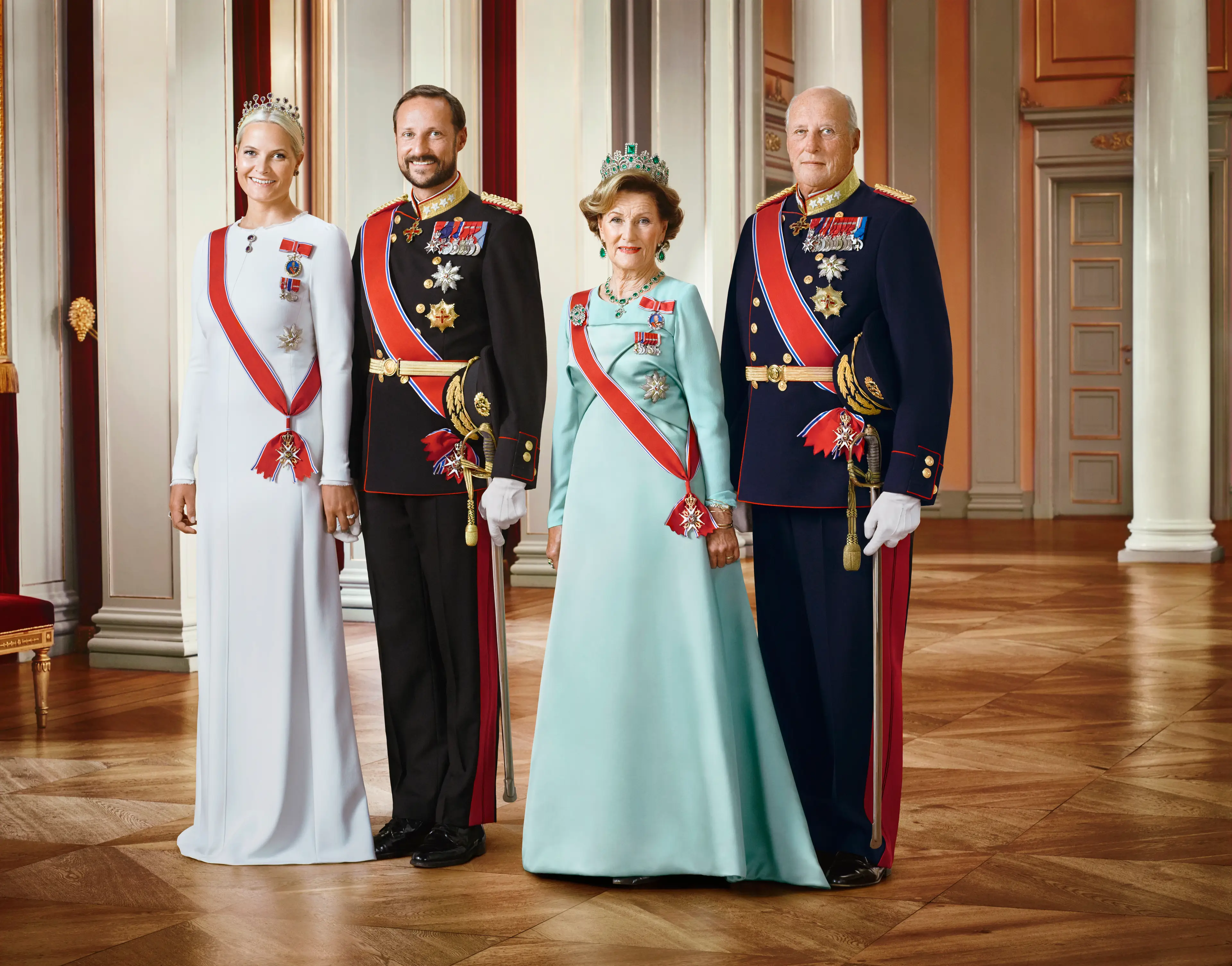 Haakon is now the country's king (Jørgen Gomnæs, the Royal Court via Getty Images)