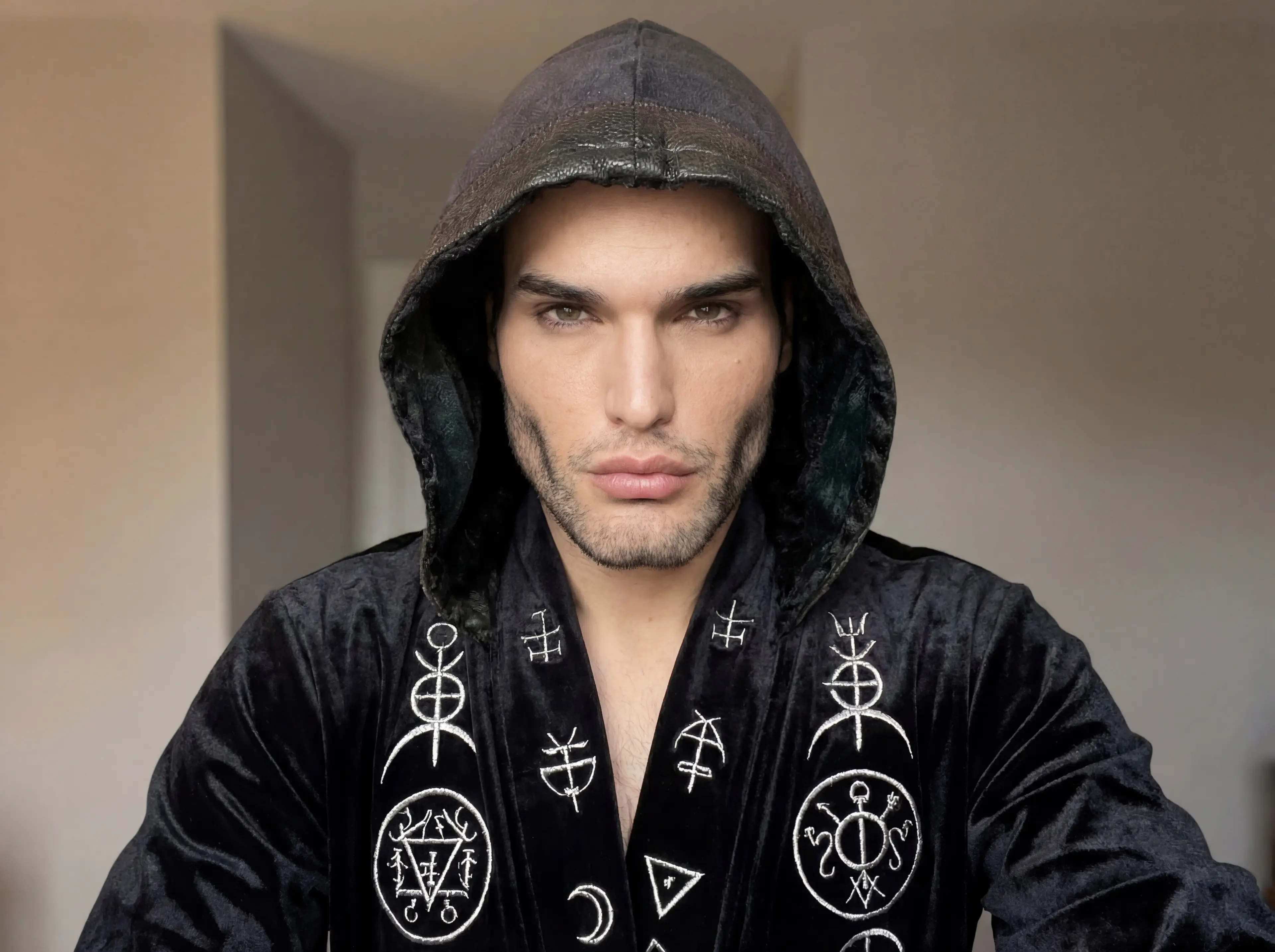 The 'Living Nostradamus' is back with seven new spooky AI predictions (Supplied)