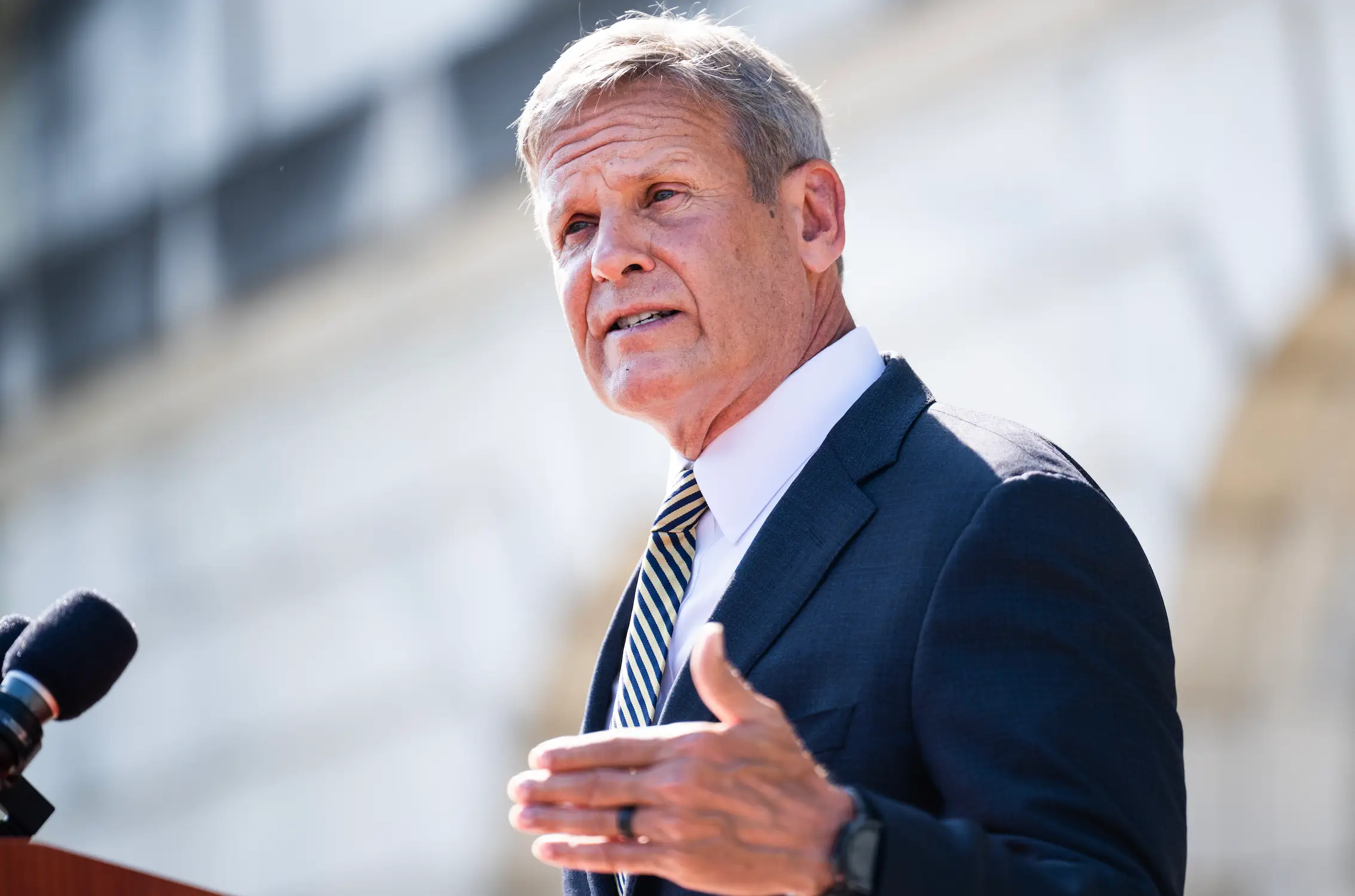 Governor Bill Lee has the power to grant clemency (Tom Williams/CQ-Roll Call, Inc via Getty Images)