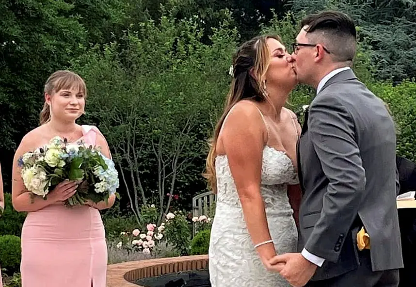 Angel and Tyler tied the knot in May.
