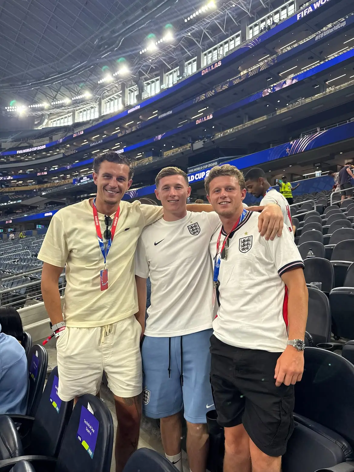Wil has been in the US to support his little brother's World Cup journey (Instagram/@wilandersonn)