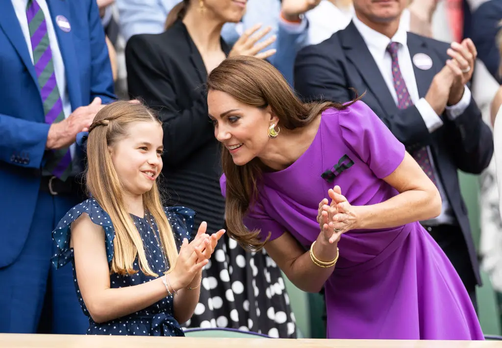 The Princess of Wales attended the sporting event alongside her daughter, Princess Charlotte (Simon M Bruty / Contributor / Getty Images)