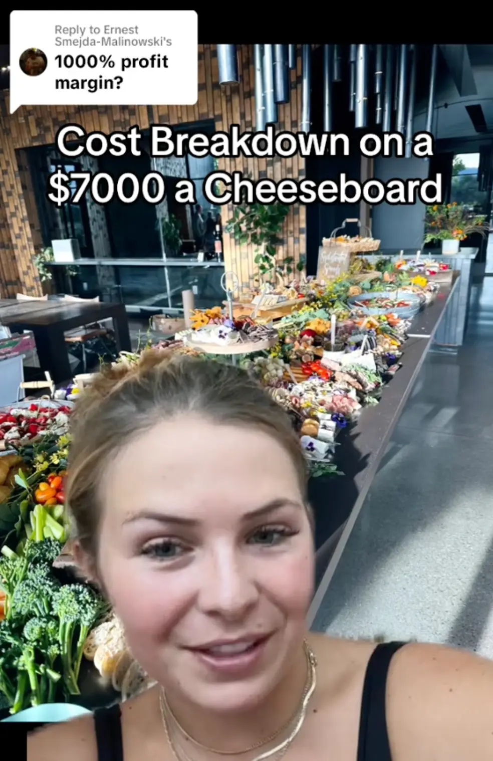 The business owner behind Sophisticated Spreads broke down each and every item in her £5.5k cheese board.