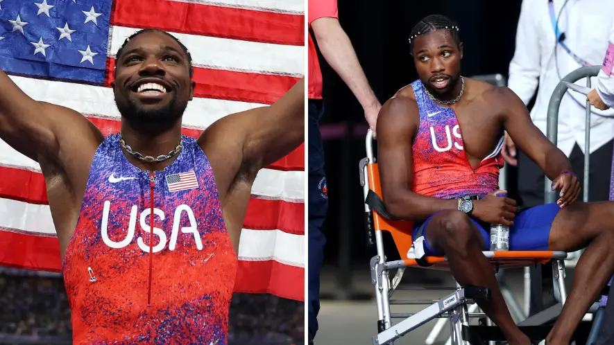 Noah Lyles explains why he still took part in controversial 200m race despite positive Covid test