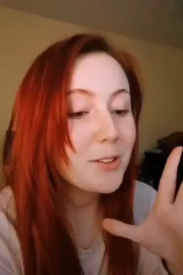 The TikToker was shocked.