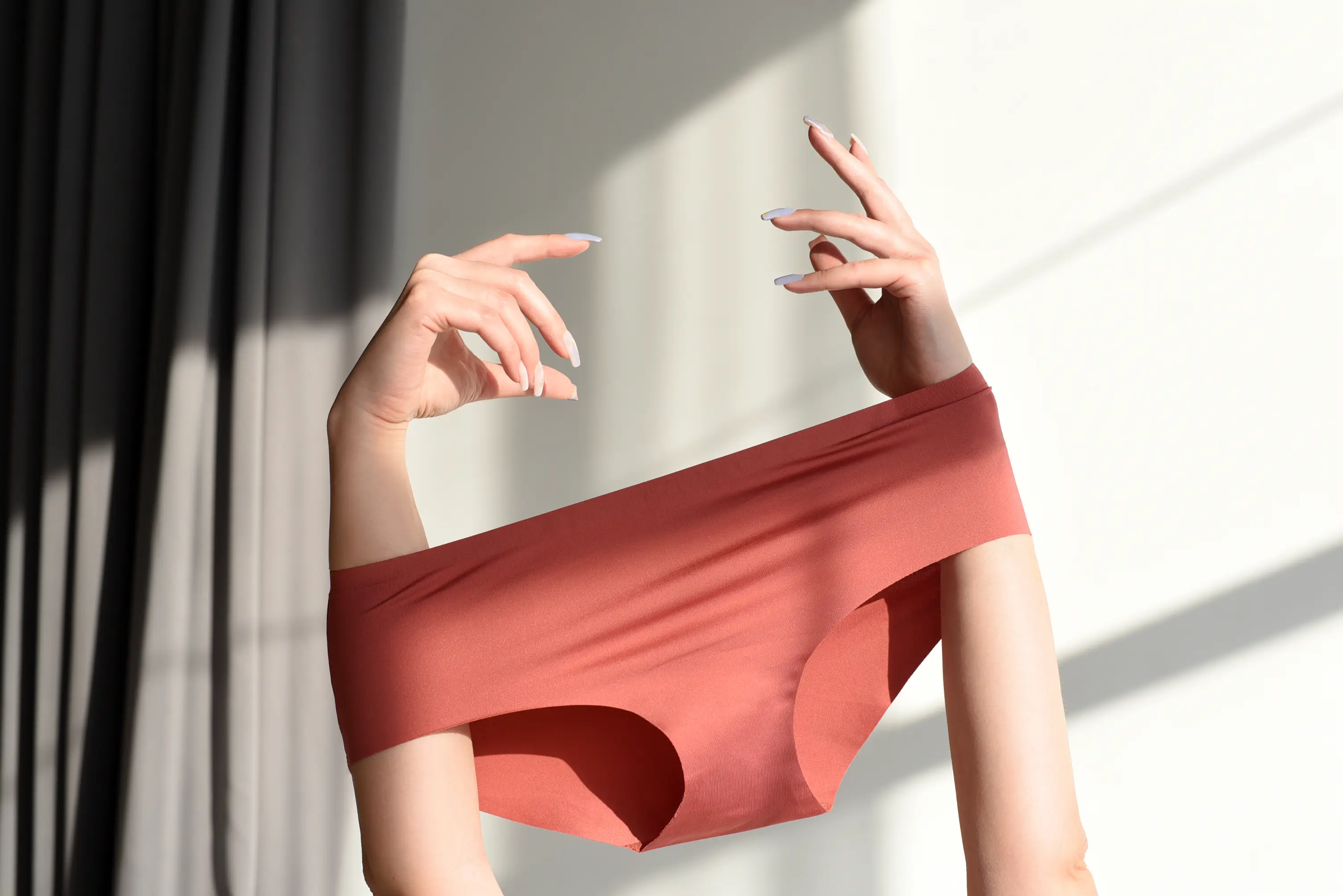 The expert recommended synthetic seamless knickers with a cotton gusset for maximum gym comfort (Getty Stock Images)