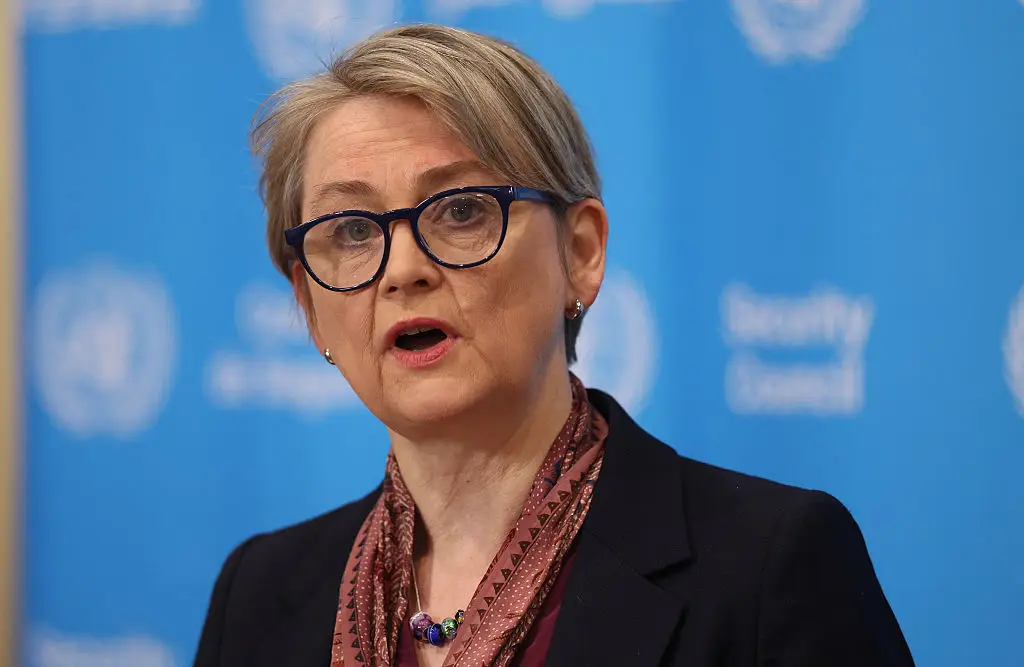 British Foreign Secretary Yvette Cooper is among those who rejected Trump's offer (TIMOTHY A. CLARY/Getty Images)