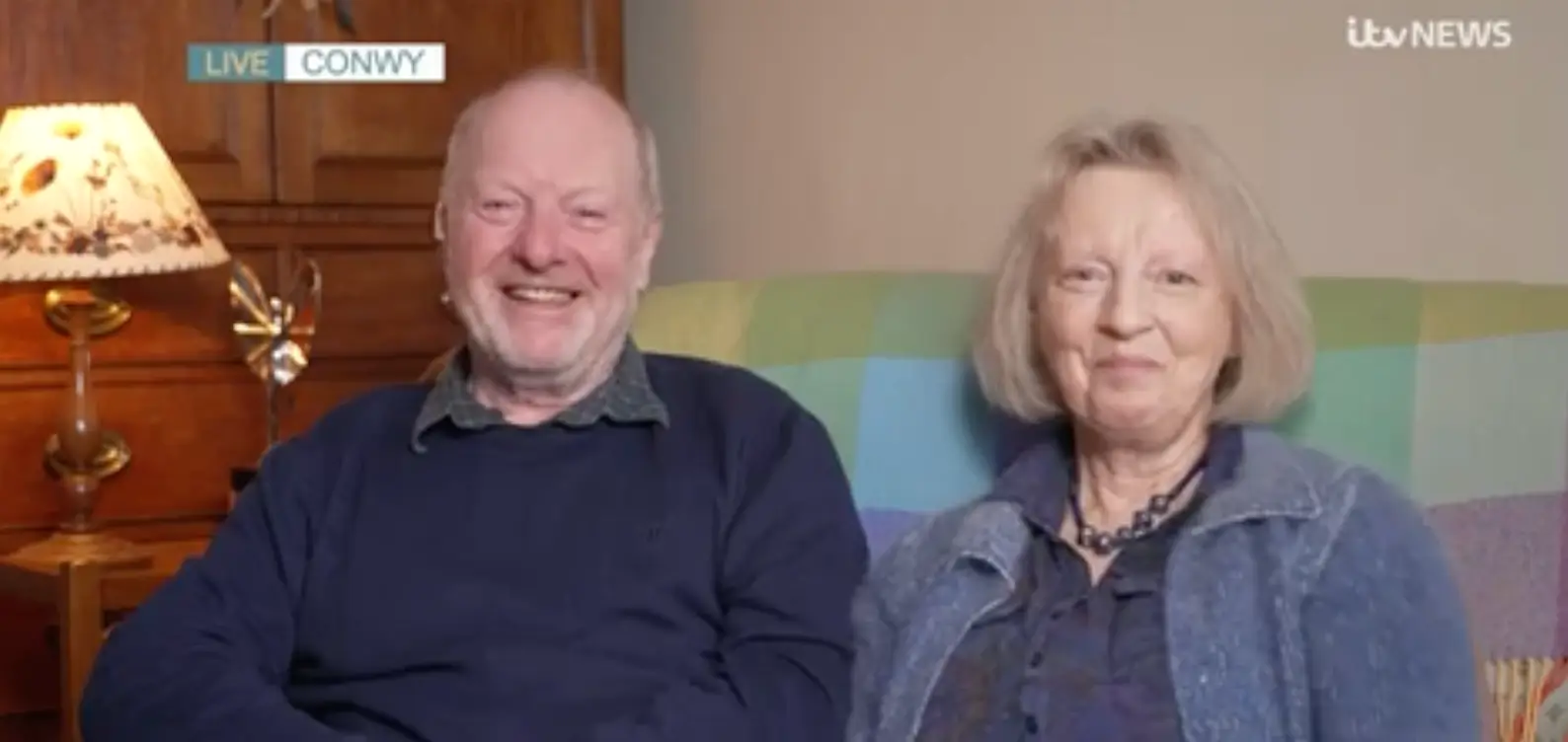 Mr Bates and his wife were gifted a 'well-earned' luxury holiday by Sir Richard Branson.