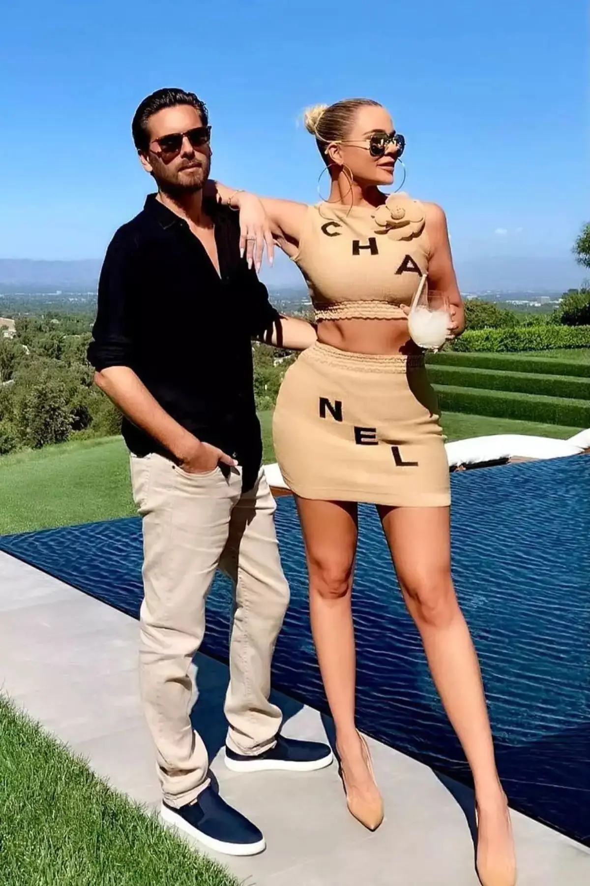Scott and Khloé have put hook-up speculation to bed (Instagram/khloekardashian)