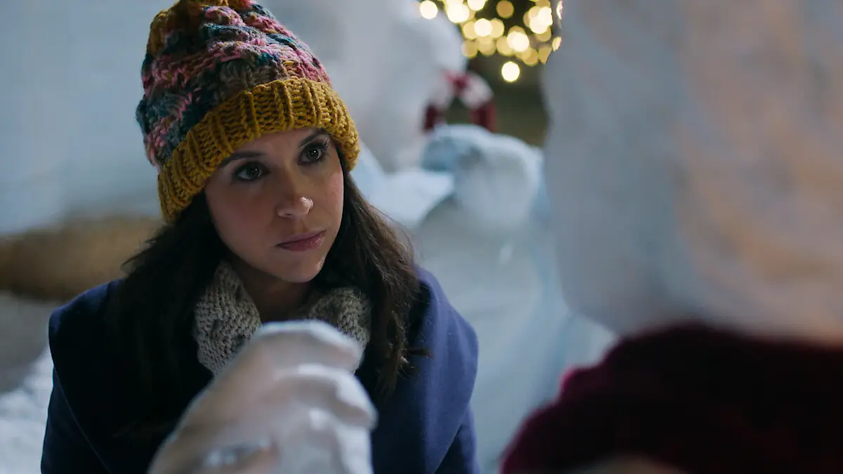 Lacey Chabert - AKA Gretchen Wieners from Mean Girls - stars in the movie (Netflix)