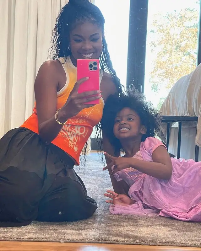 Union and Wade share one child, Kaavia, 4.