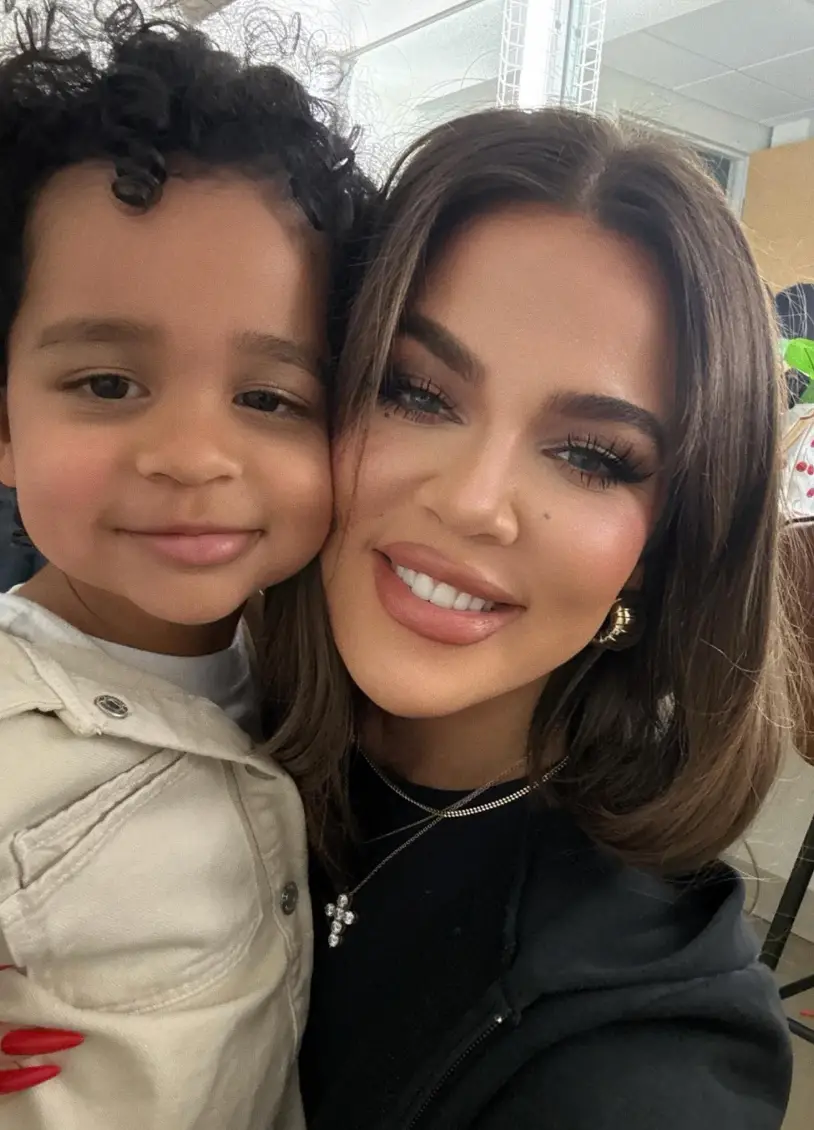 Khloé and Tristan share two children (Instagram/@khloekardashian)