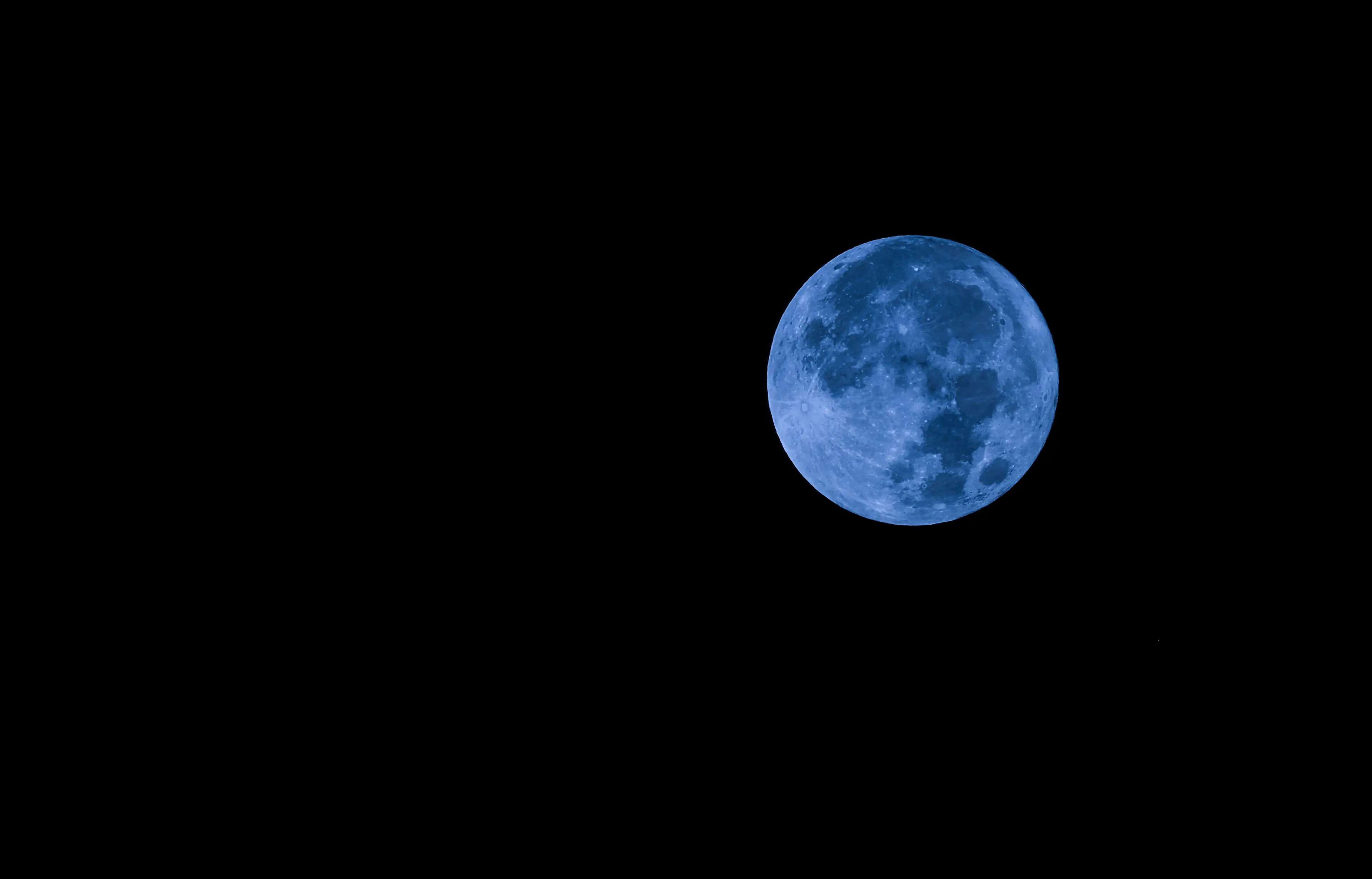 The rare Blue Moon will light up our skies on Sunday (Getty Stock Images)