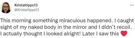 Another said the photos inspired her (