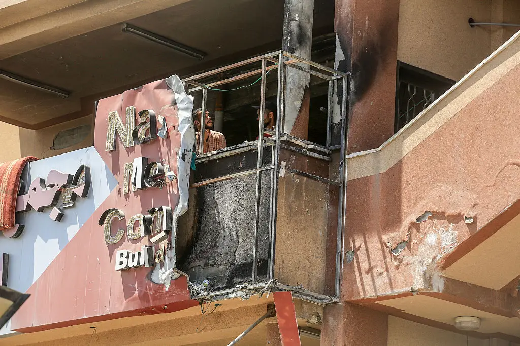 An Israeli strike on Monday (25 August) killed 20 Palestinians, including five journalists and a firefighter (Anadolu / Contributor / Getty Images)