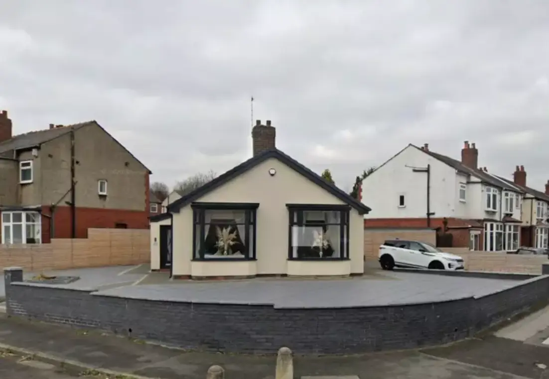 How the front garden looks now, after the renovation.