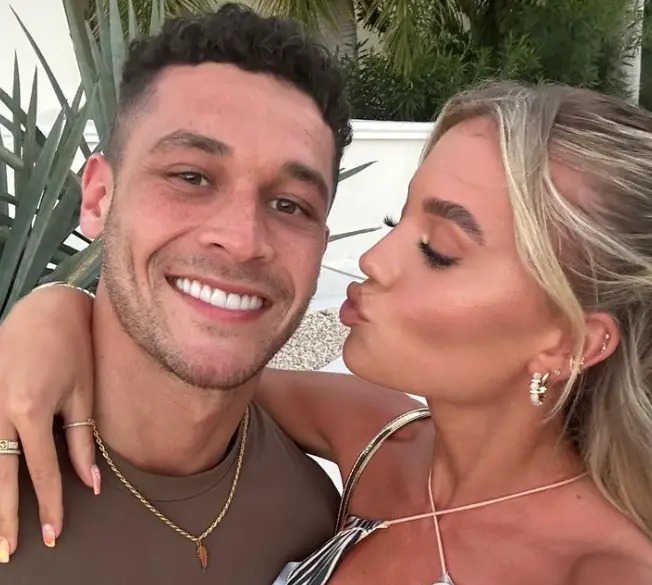 Callum Jones and Molly Smith first met on Love Island.