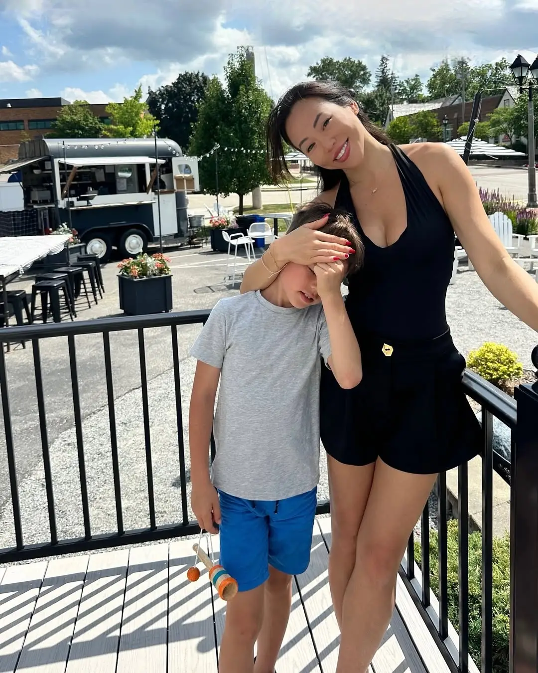 Dana said co-parenting is all about 'your point of view' (Instagram/@dara_huang)