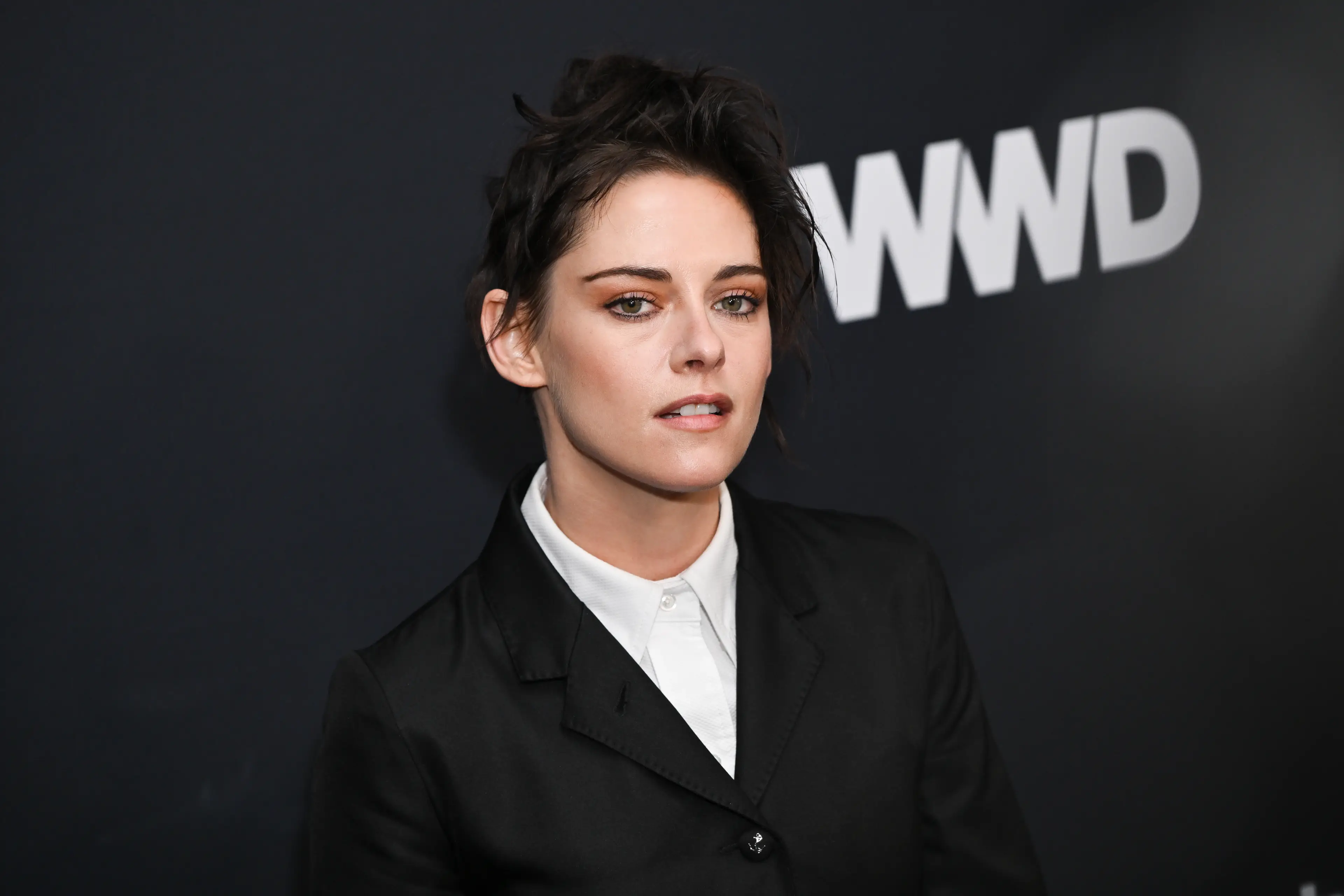 Kristen Stewart was asked if she would stay in the US (Olivia Wong/FilmMagic)