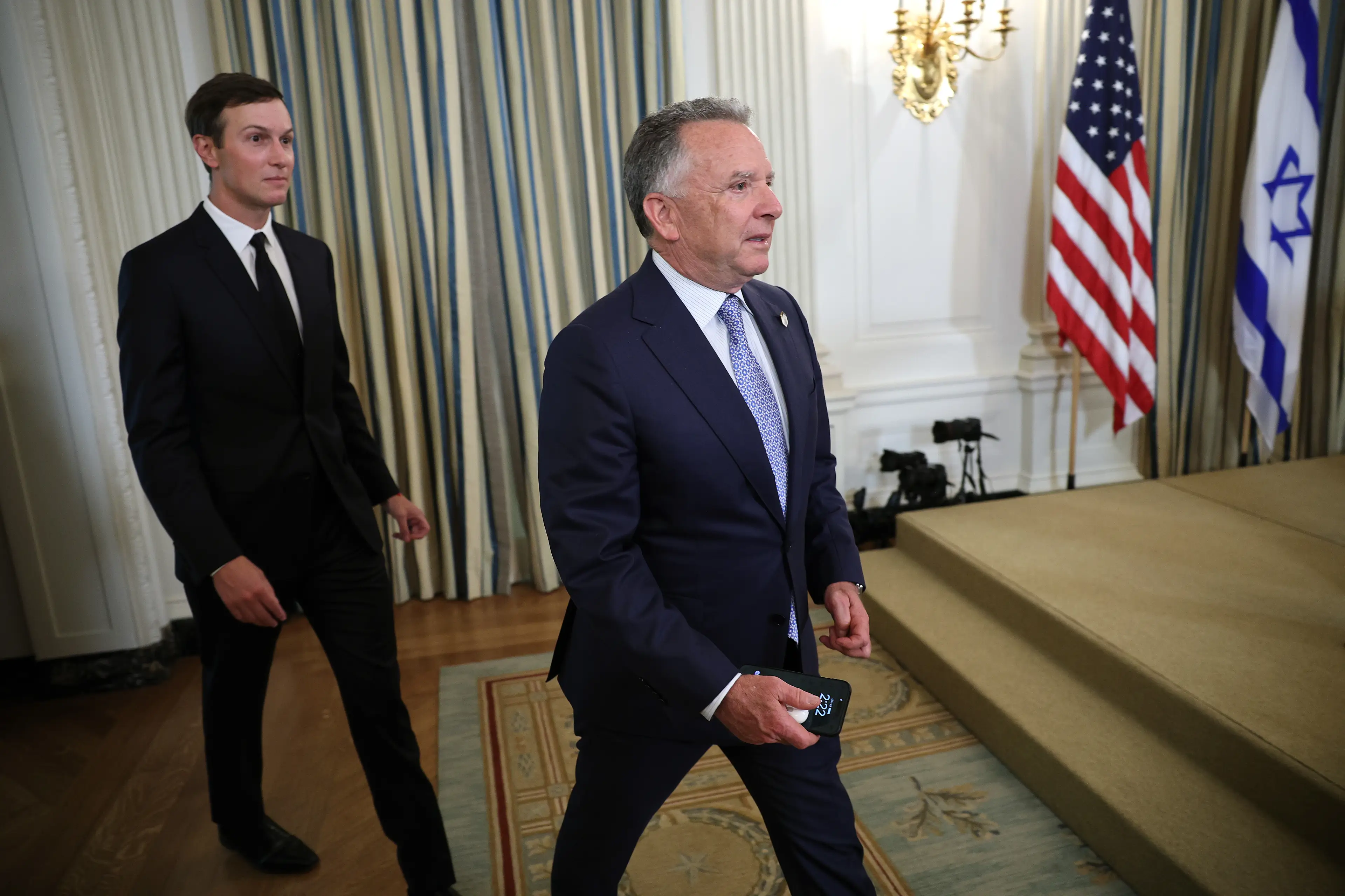 Iranian leaders have refused to meet with Steve Witkoff and Jared Kushner (Win McNamee/Getty Images)