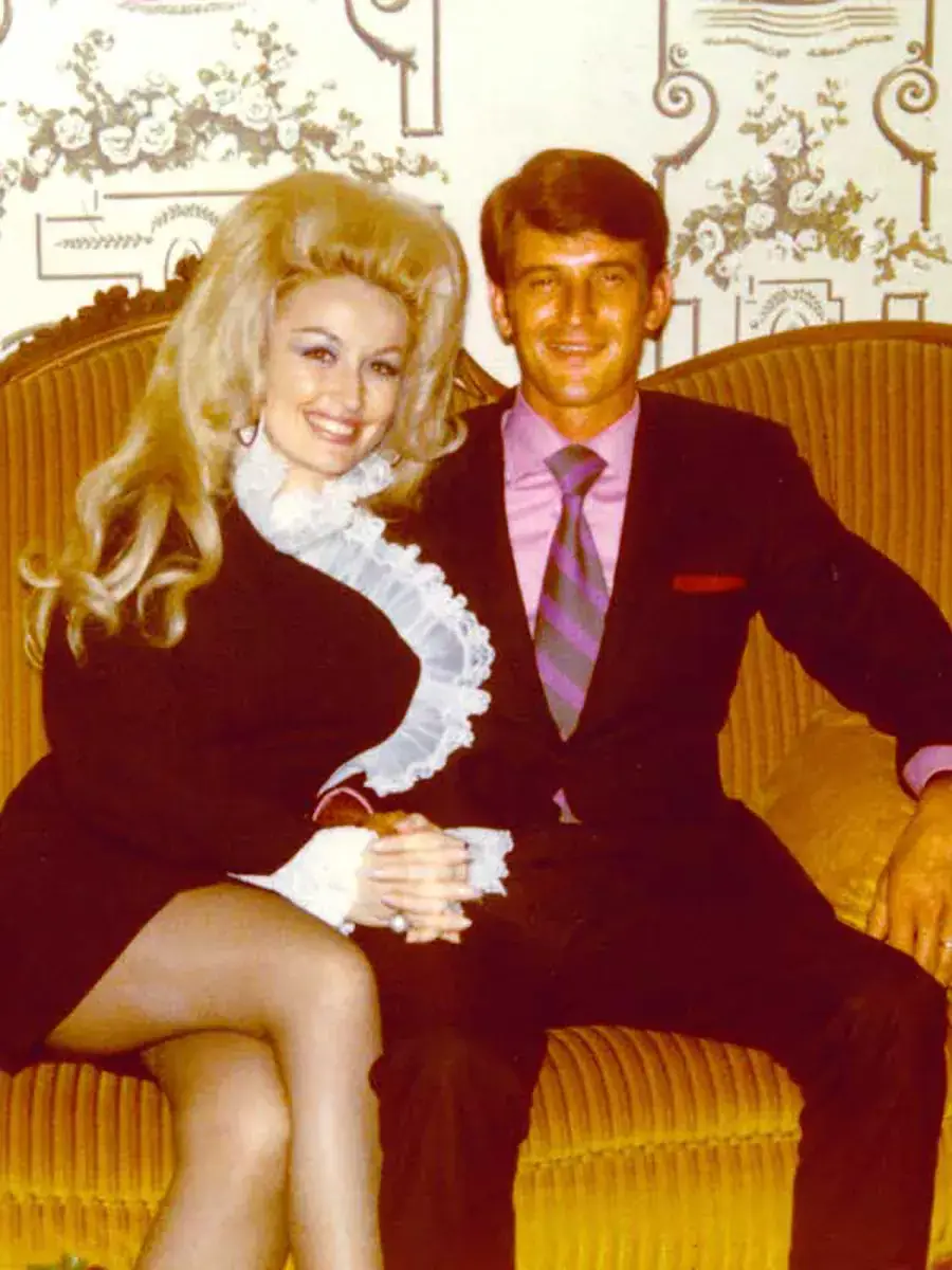 Dolly and Carl Thomas Dean tied the knot in 1966 after two years of dating and were married 58 years before his death last year (Instagram/@dollyparton)