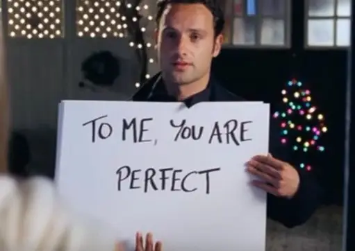 The cue card scene is arguably one of the most controversial moments in Love Actually (Universal Pictures)