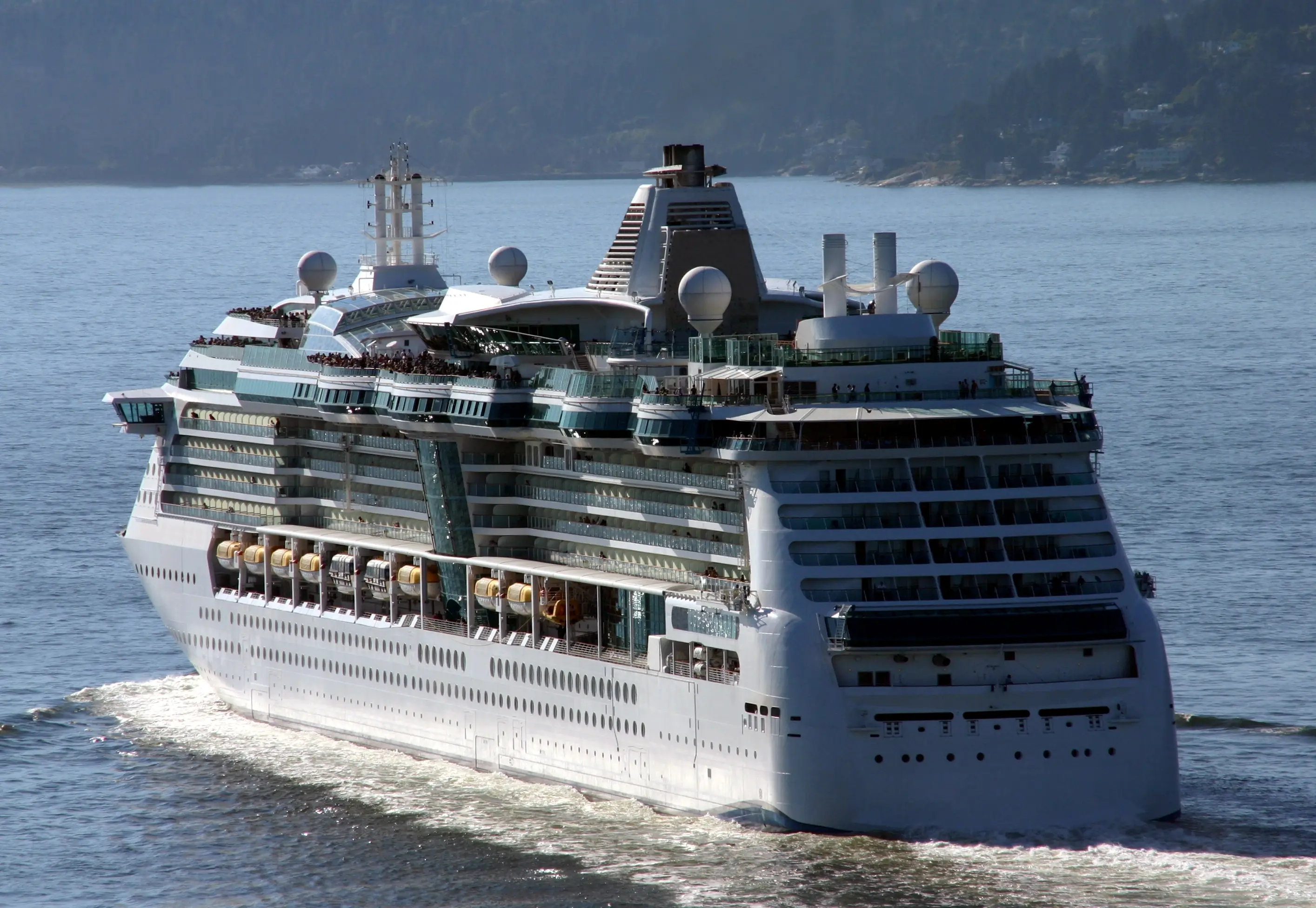 Due to her husband's job, a woman lives on a cruise ship for free (zennie/Getty stock Images)