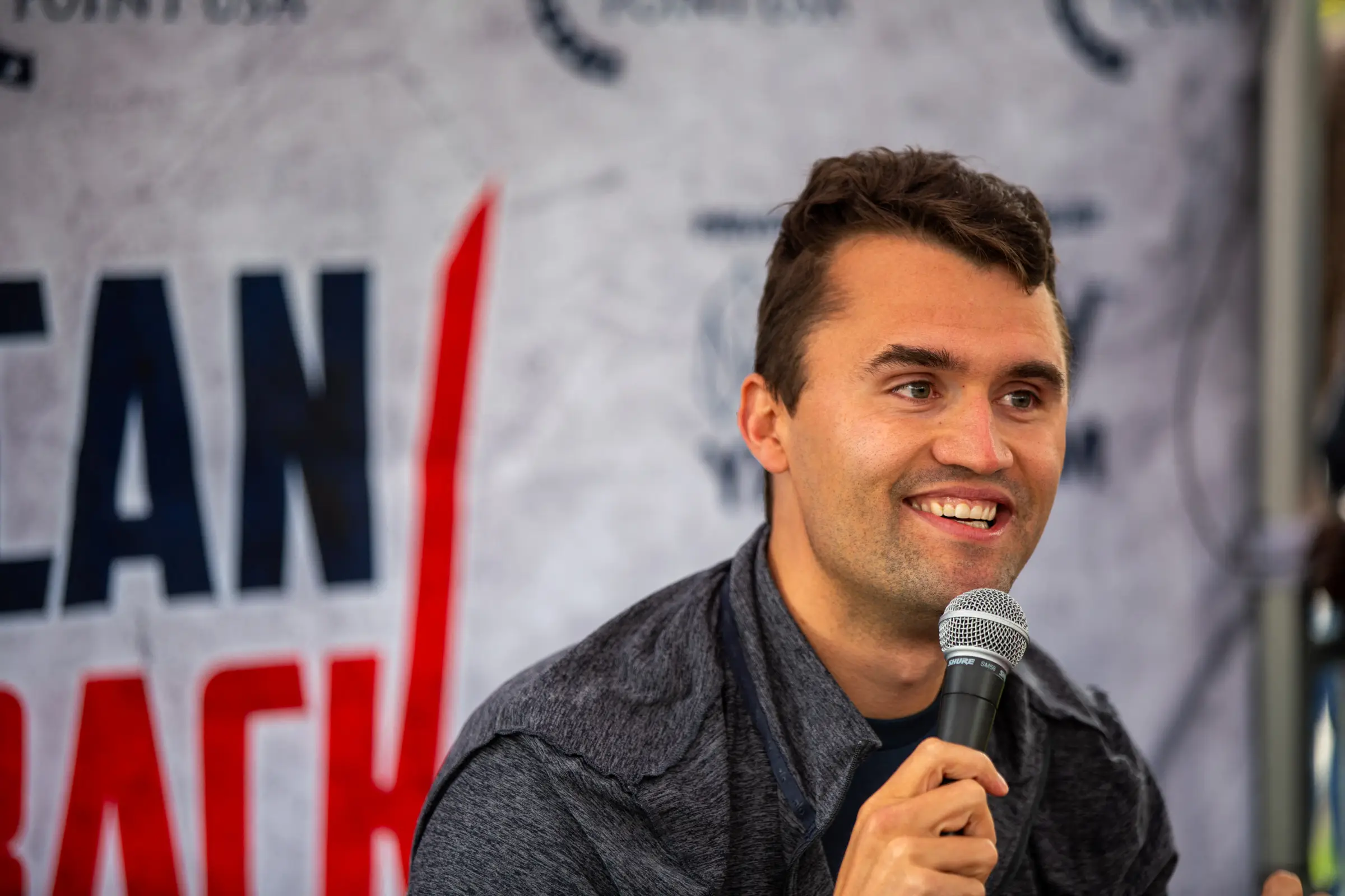 A police officer has reportedly been removed from her post after her social media posts about Charlie Kirk (BENJAMIN HANSON/Middle East Images/AFP via Getty Images)