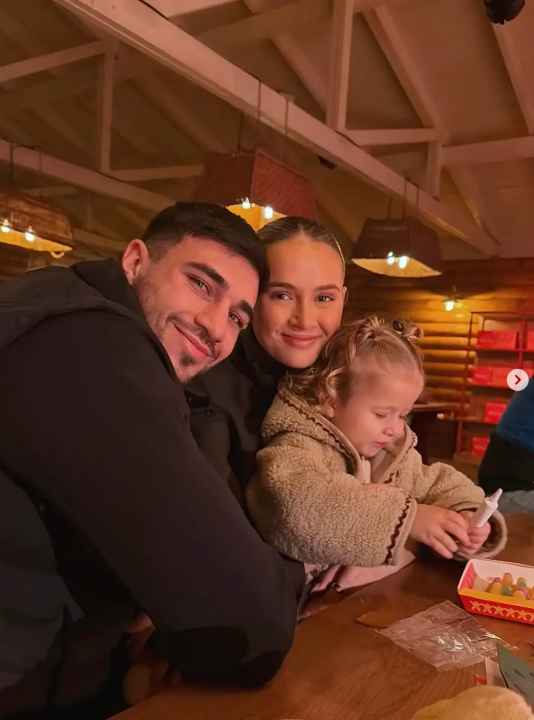 The couple responded to the online criticism (Instagram/@mollymae)