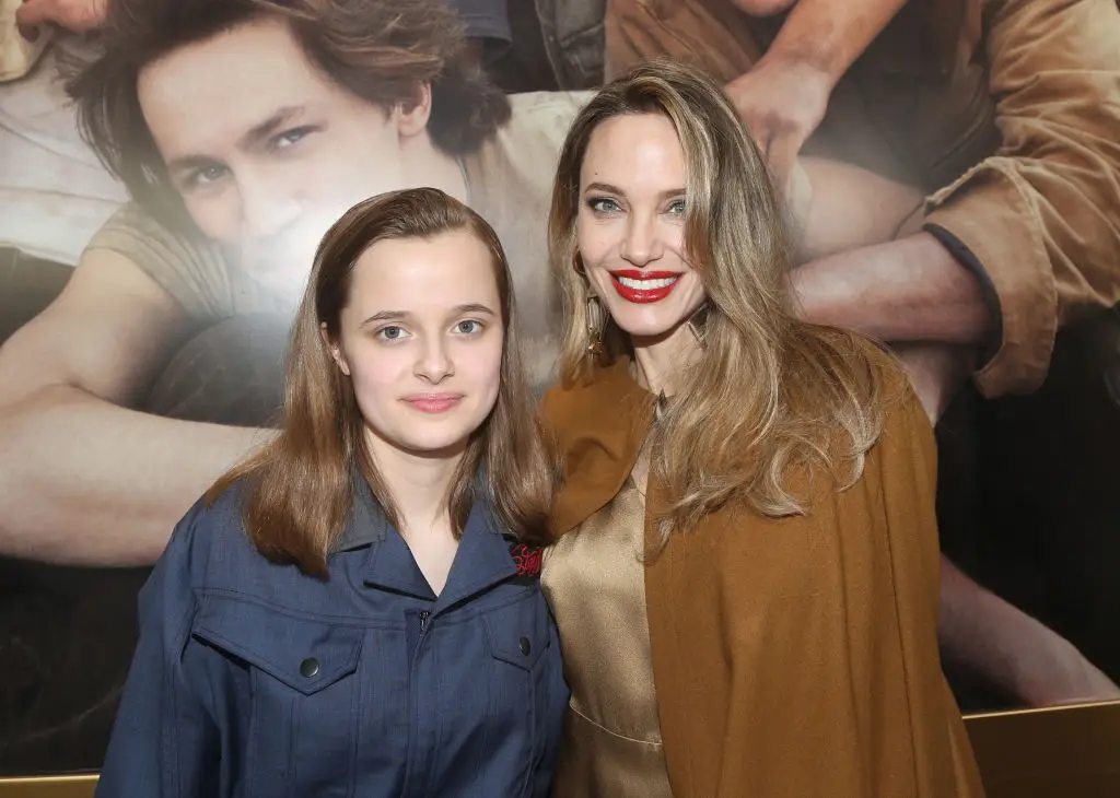 Angelina Jolie and Brad Pitt’s daughter, Vivienne, appears to have 'dropped' her dad’s last name.(Bruce Glikas / Contributor / Getty Images)