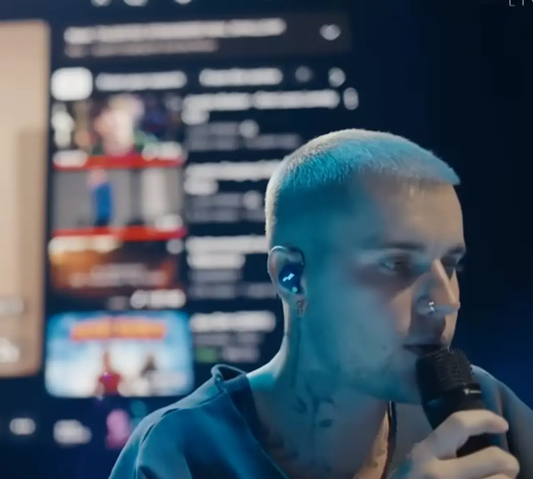 Justin Bieber's headline set at Coachella has divided opinion among fans (YouTube/@coachella)