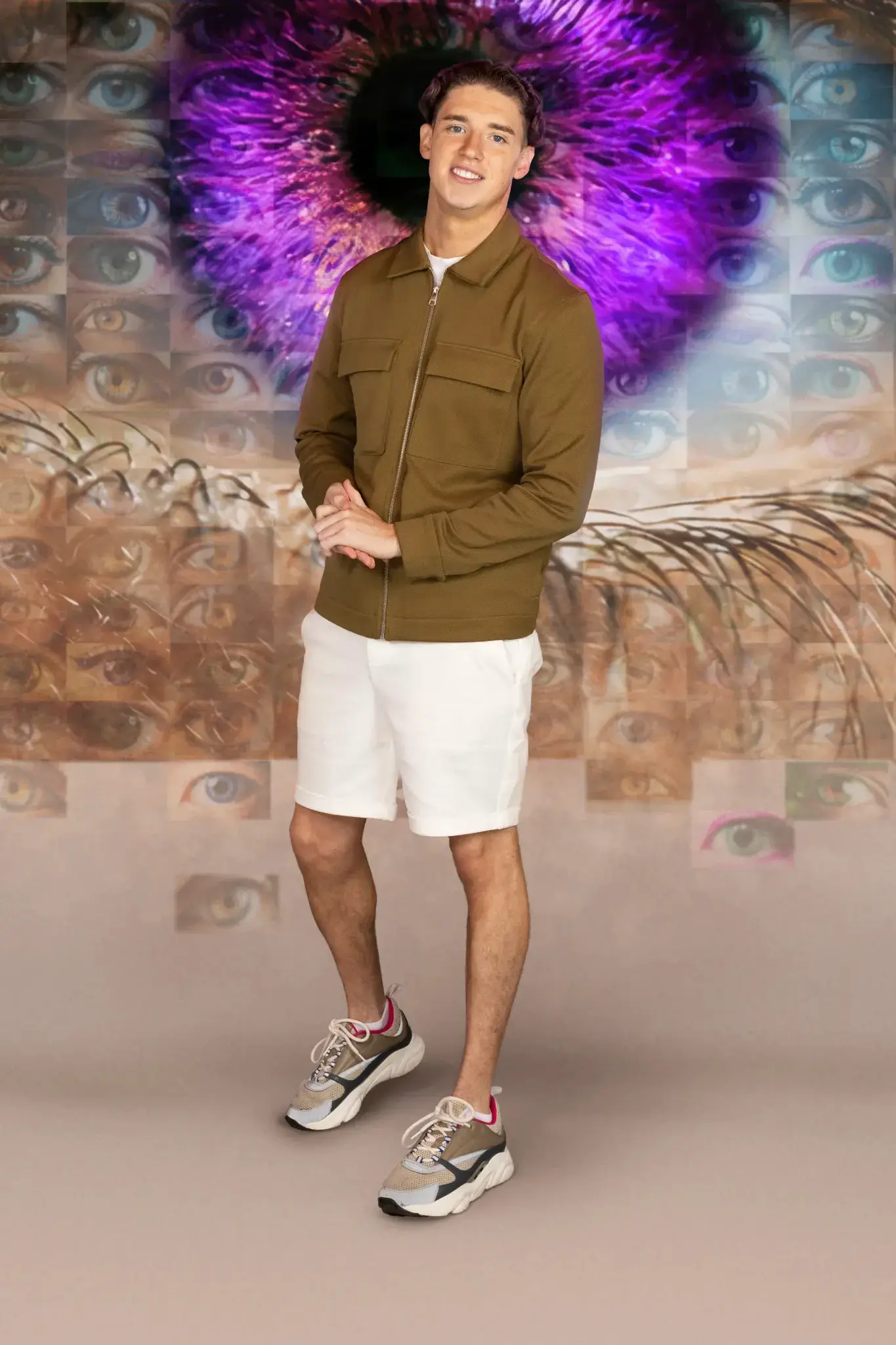 Frankie broke down in tears as he came out as bixexual in the Diary Room (ITV)