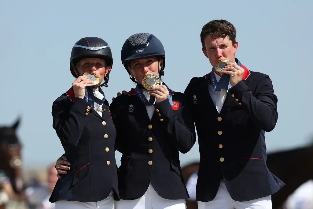 Team GB's equestrian team won gold at this year's Olympics. (Kevin C. Cox/Getty Images)