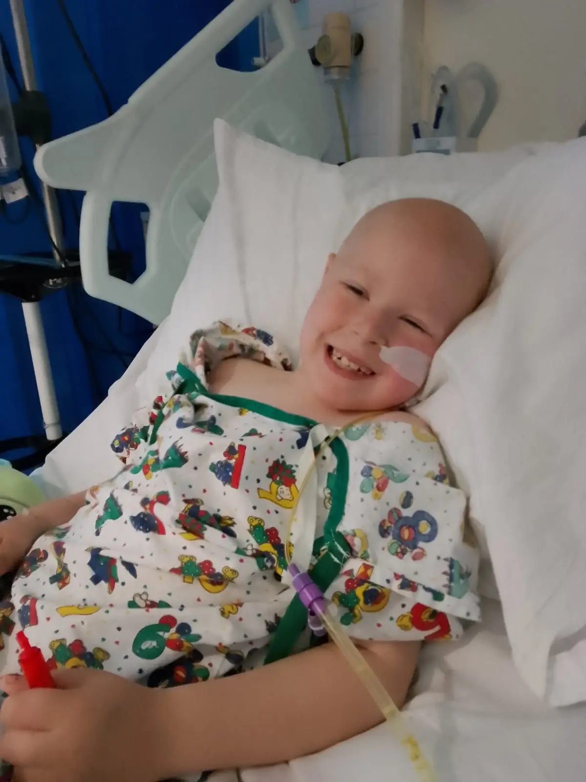 Now, Millie has had to undergo a lot of treatment for the cancer.