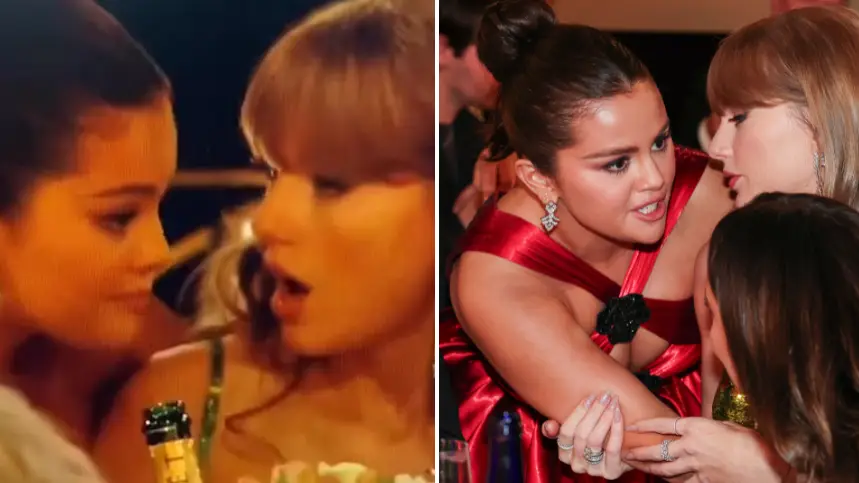 X/@allurequinn / Christopher Polk/Golden Globes 2024/Golden Globes 2024 via Getty Images