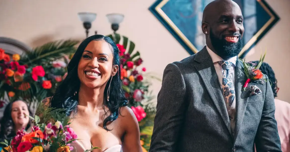 Orson and Richelle were the last of the 2024 couples to exchange vows (Channel 4)