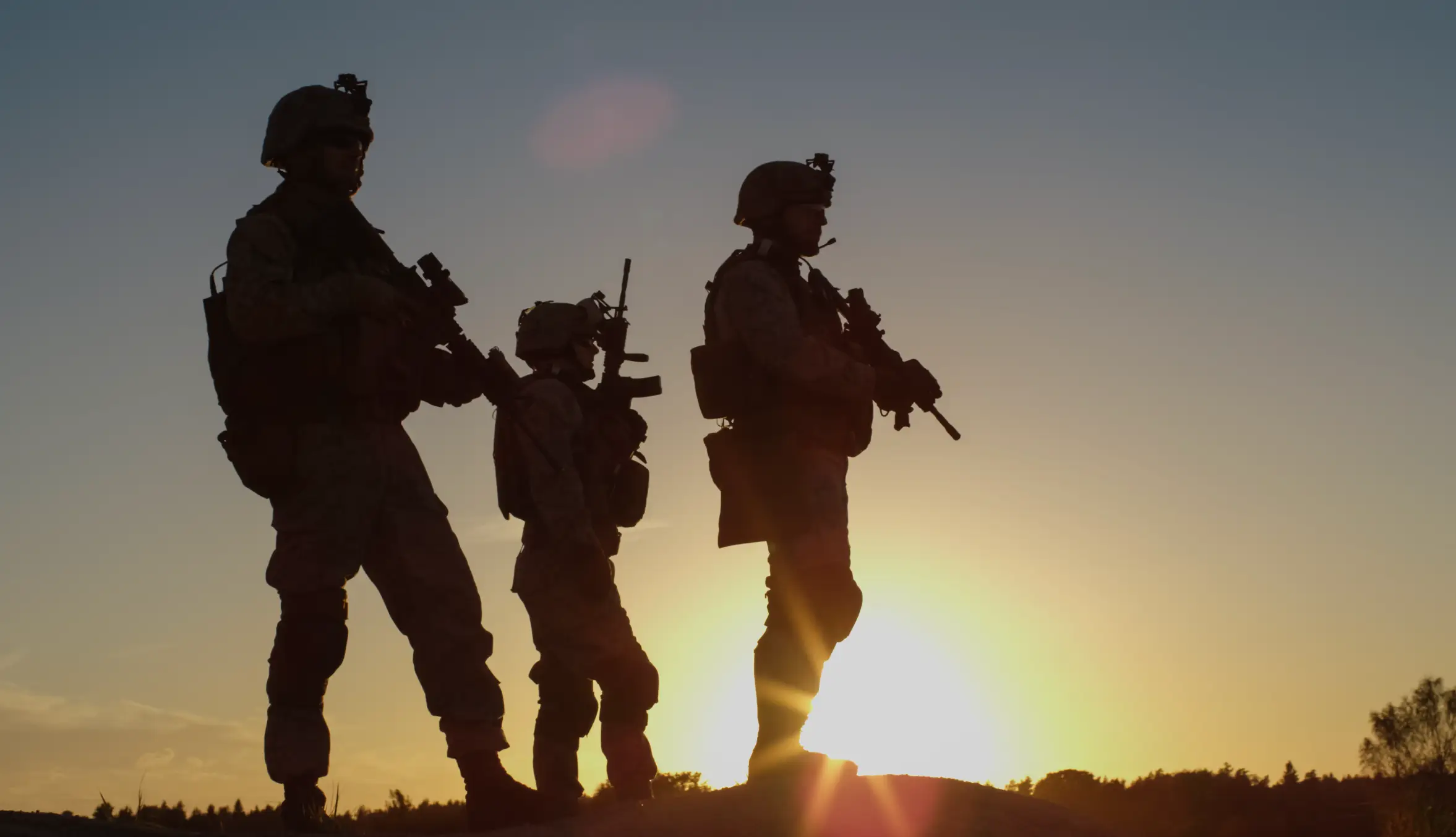 US President Donald Trump has announced he's getting US troops 'warrior dividends' this Christmas (Getty Stock Images)