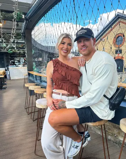 The couple shared their baby news with fans (Olivia Bowen/Instagram)