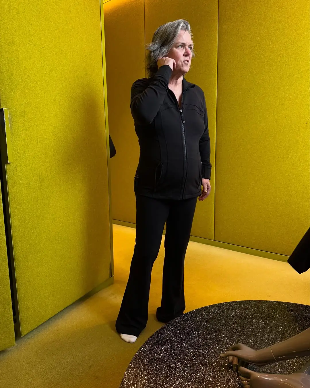 Rosie O'Donnell revealed her new figure in an Instagram post trying on leisurewear (Instagram/rosieodonnell)