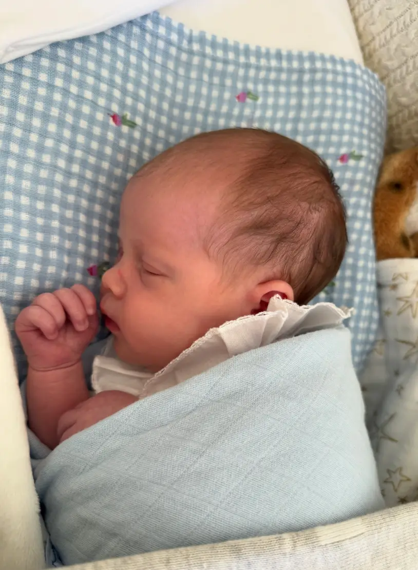 Princess Eugenie announced the birth of her daughter in Lisbon on her social media (Instagram/@princesseugenie)