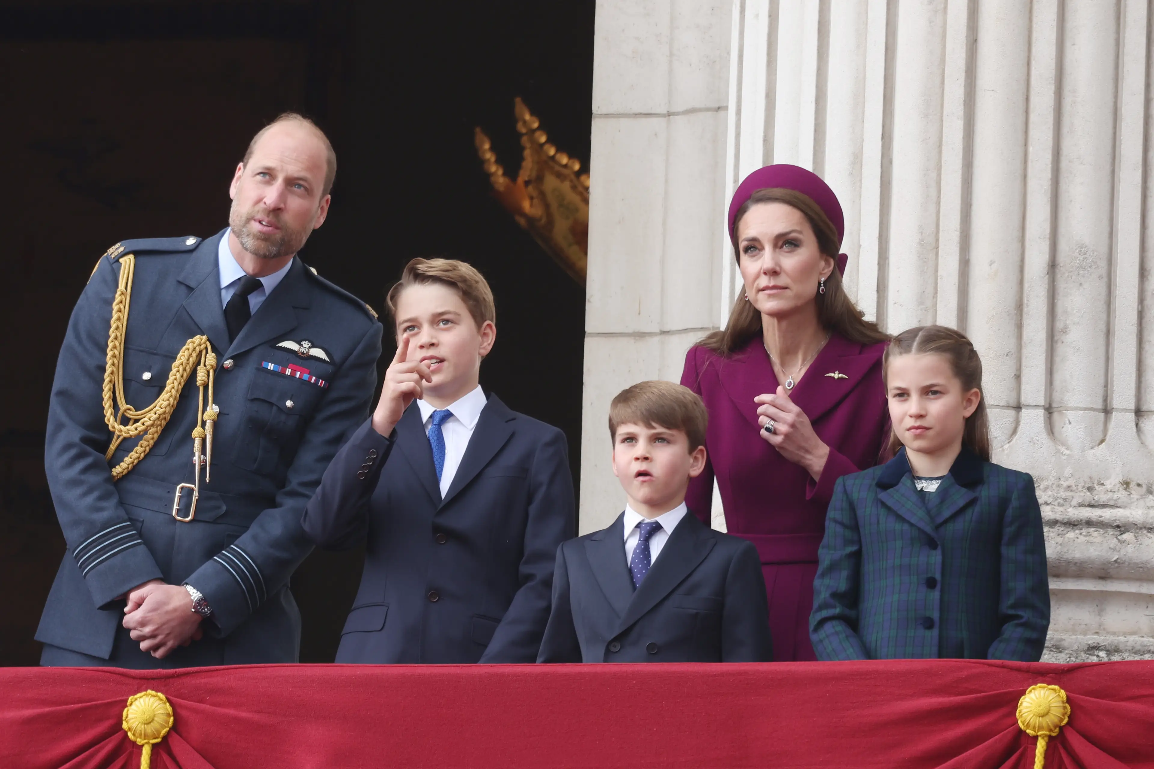 A lip reader assessed footage of the family (Neil Mockford/GC Images)