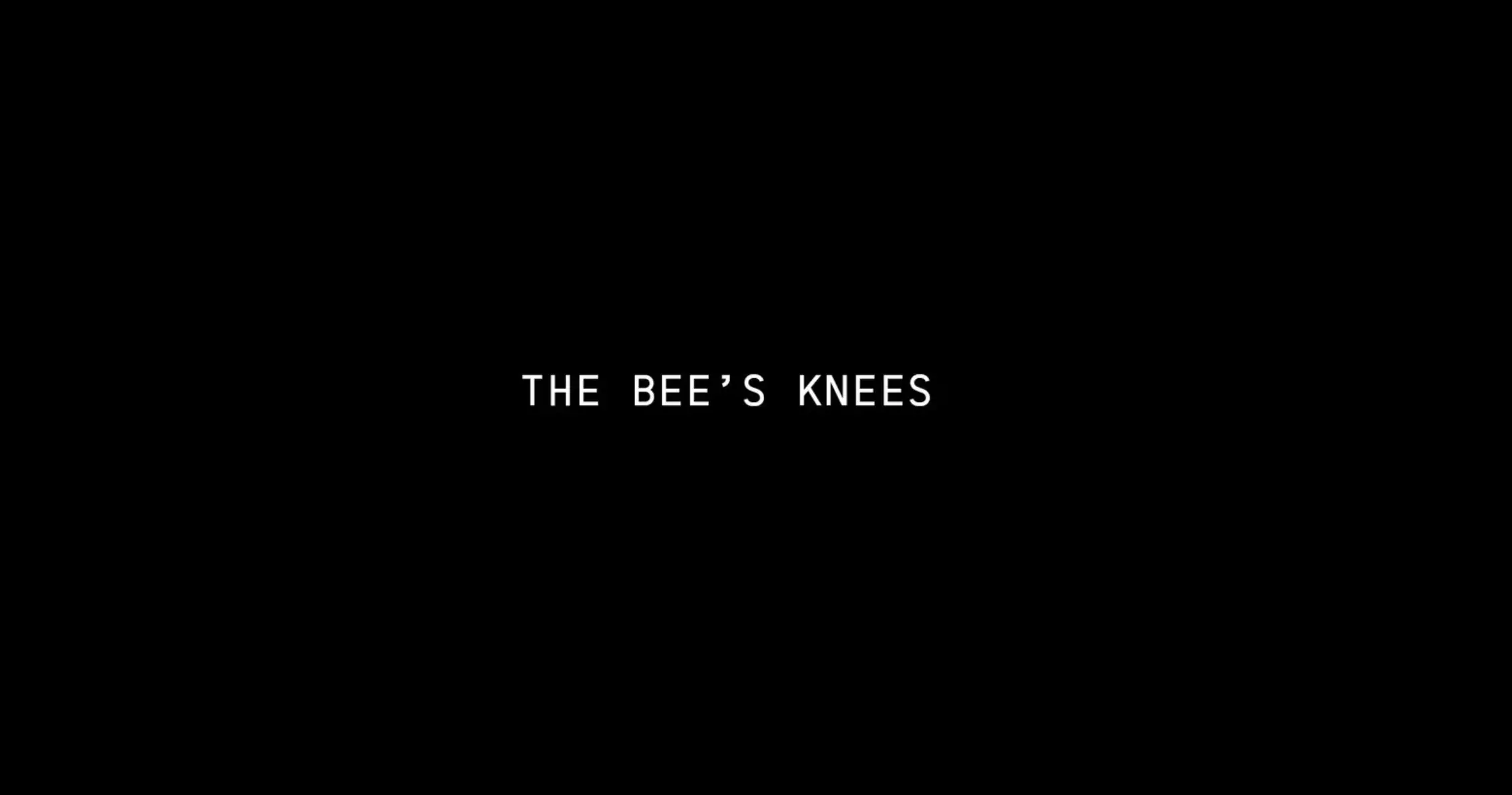 Beyoncé's official website features a text post reading 'THE BEE'S KNEES' (Beyonce.com)
