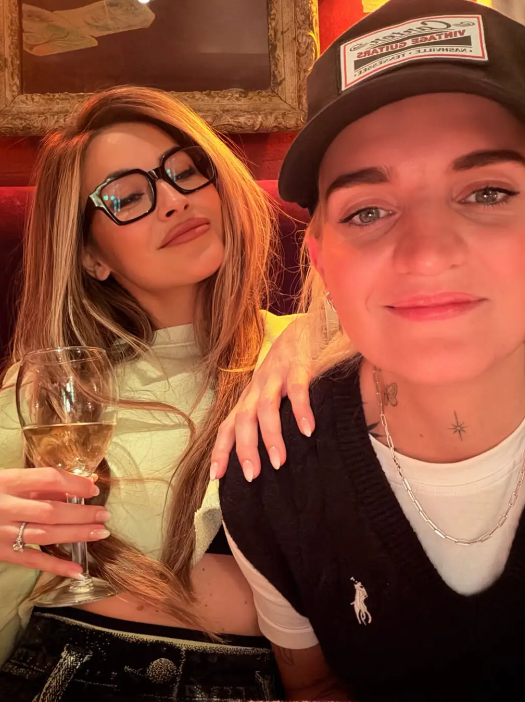 Stause also shared a statement on their split (Instagram/@chrishellstause)