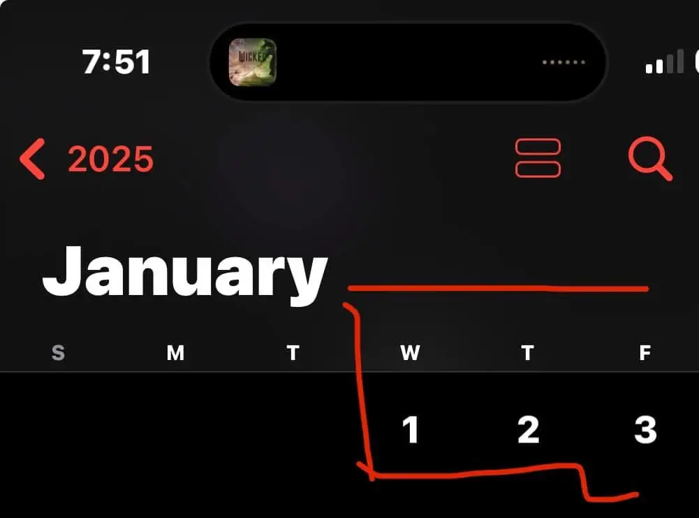 Social media users rushed in to share their fears over what they reckon could be a very 'messy' year (X/@Averyhosbach)