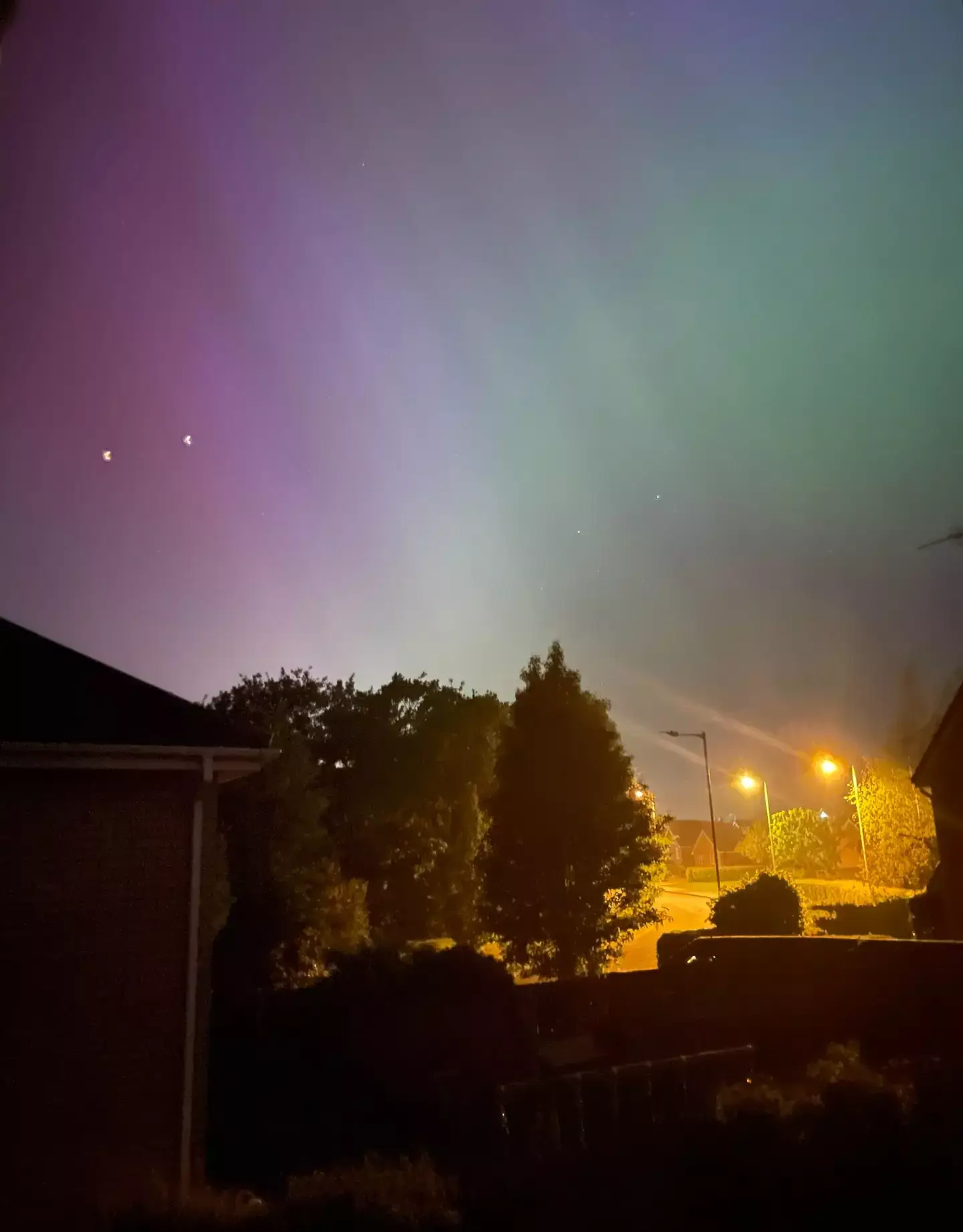 Brits flooded socials with their snaps. (PA)