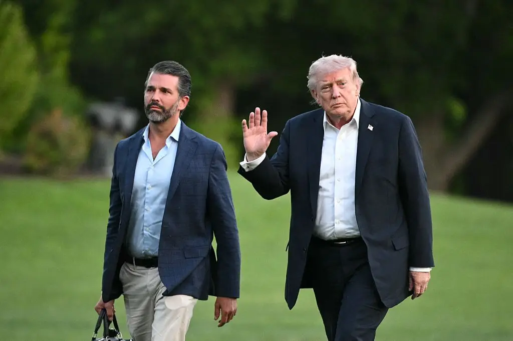 Donald Trump Jr. is the eldest of Trump's five children (MANDEL NGAN / Contributor / Getty Images)
