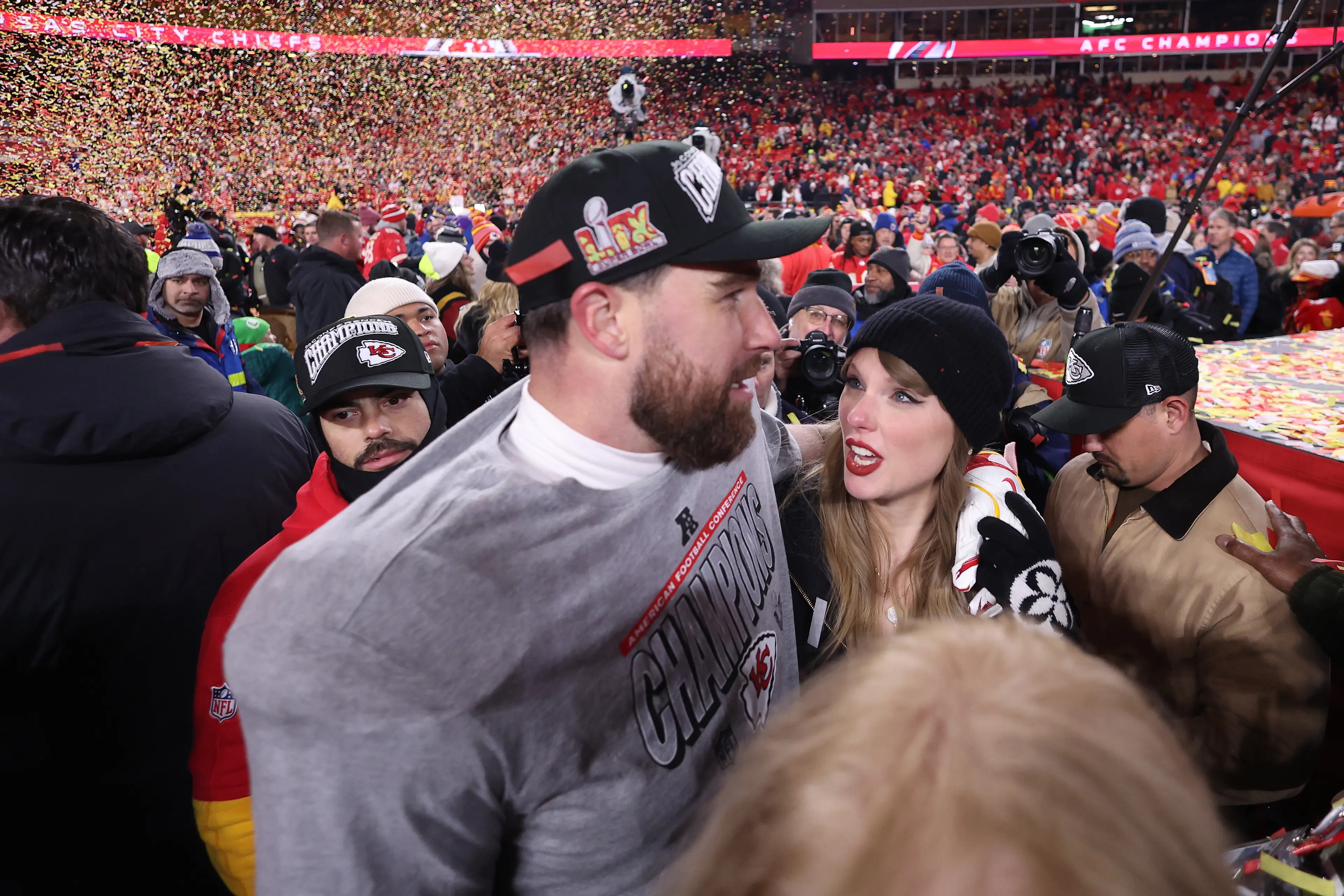 One body language expert has had her say on the viral video (Jamie Squire/Getty Images)