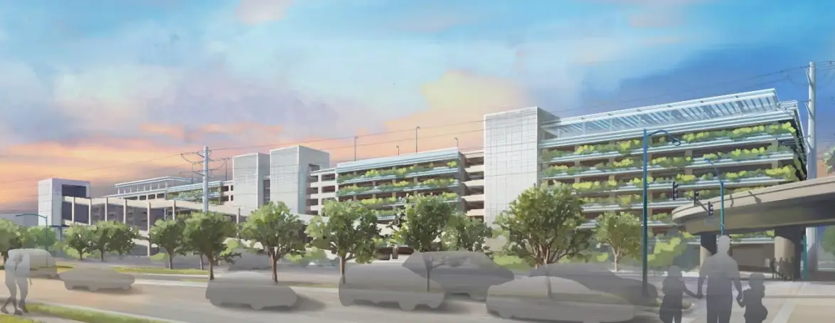 Potential Eastern Parking Structure.