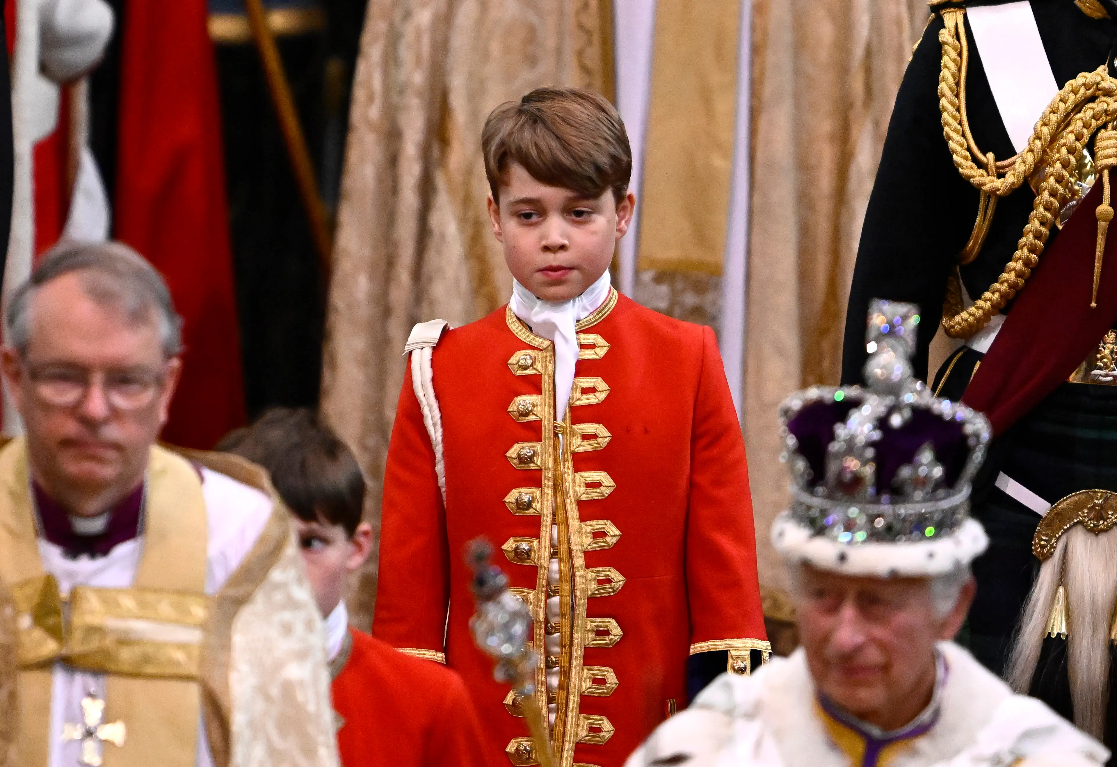 Prince George will turn 12-years-old tomorrow (GARETH CATTERMOLE/POOL/AFP via Getty Images)