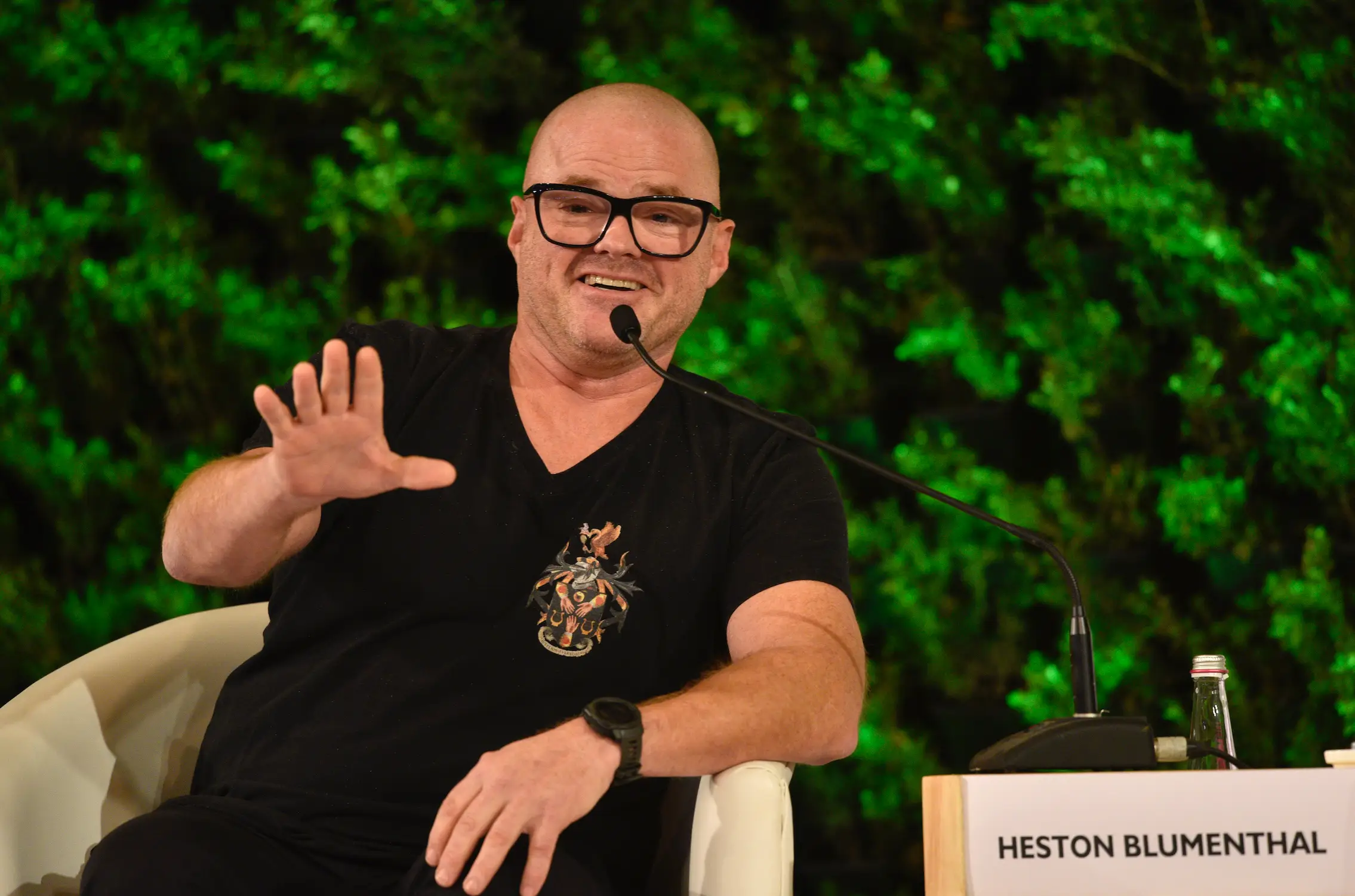 Blumenthal recently introduced a smaller new tasting menu (Burhaan Kinu/Hindustan Times via Getty Images)